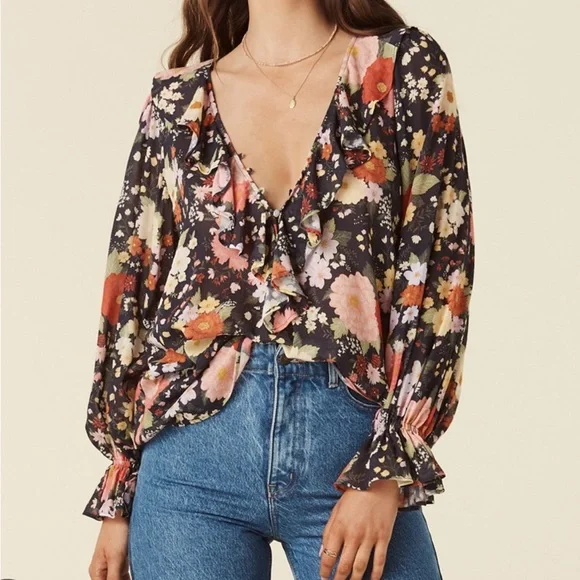 SPELL - SANGRIA BLOUSE - Picture 1 of 6